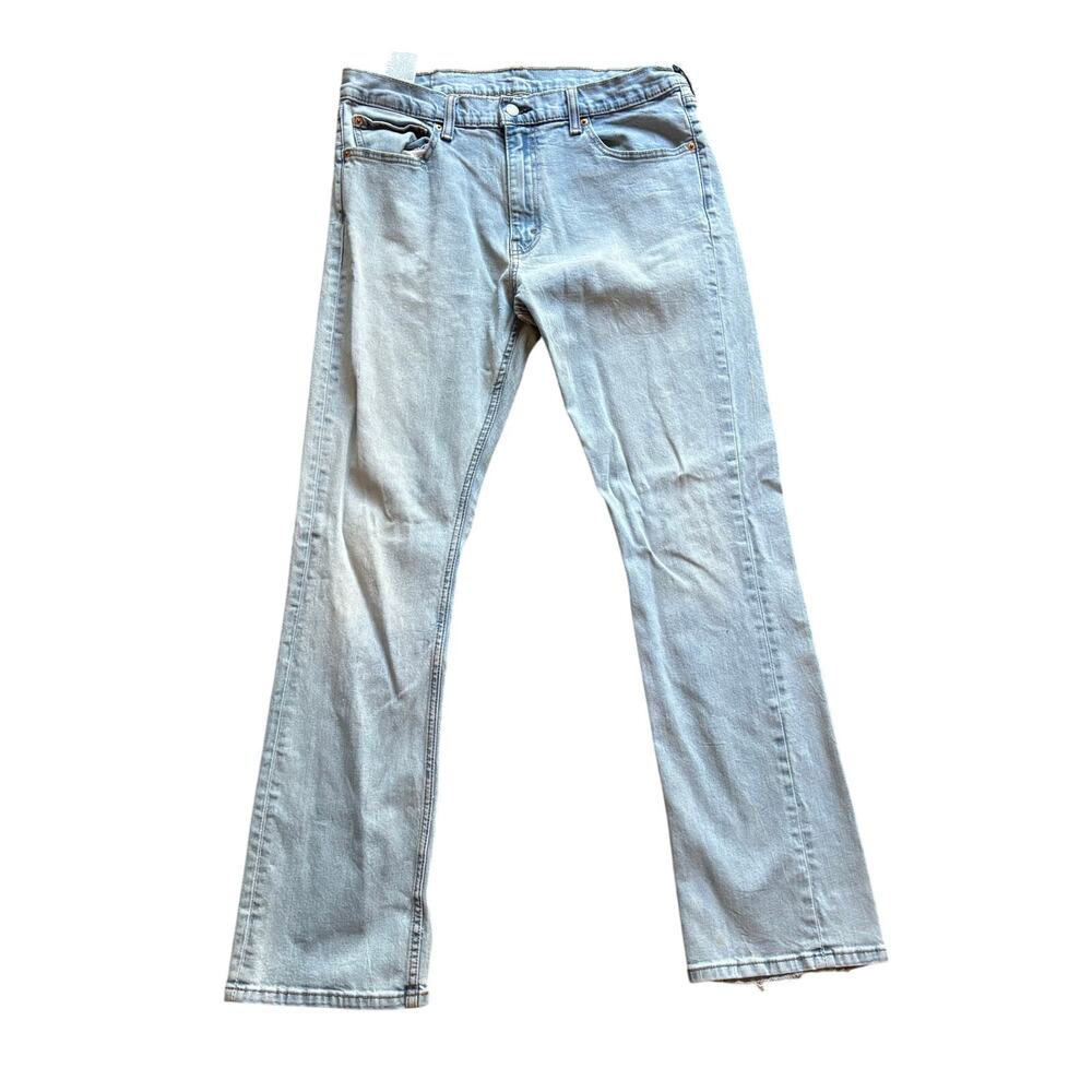 Flarred Light Blue Levi Jeans